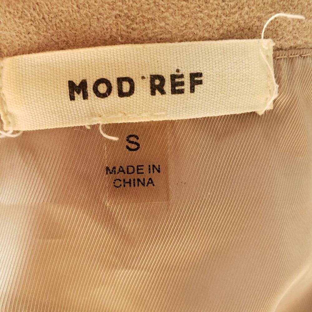 Mod Ref Suede Like Open Front Drawstring Waistban… - image 7